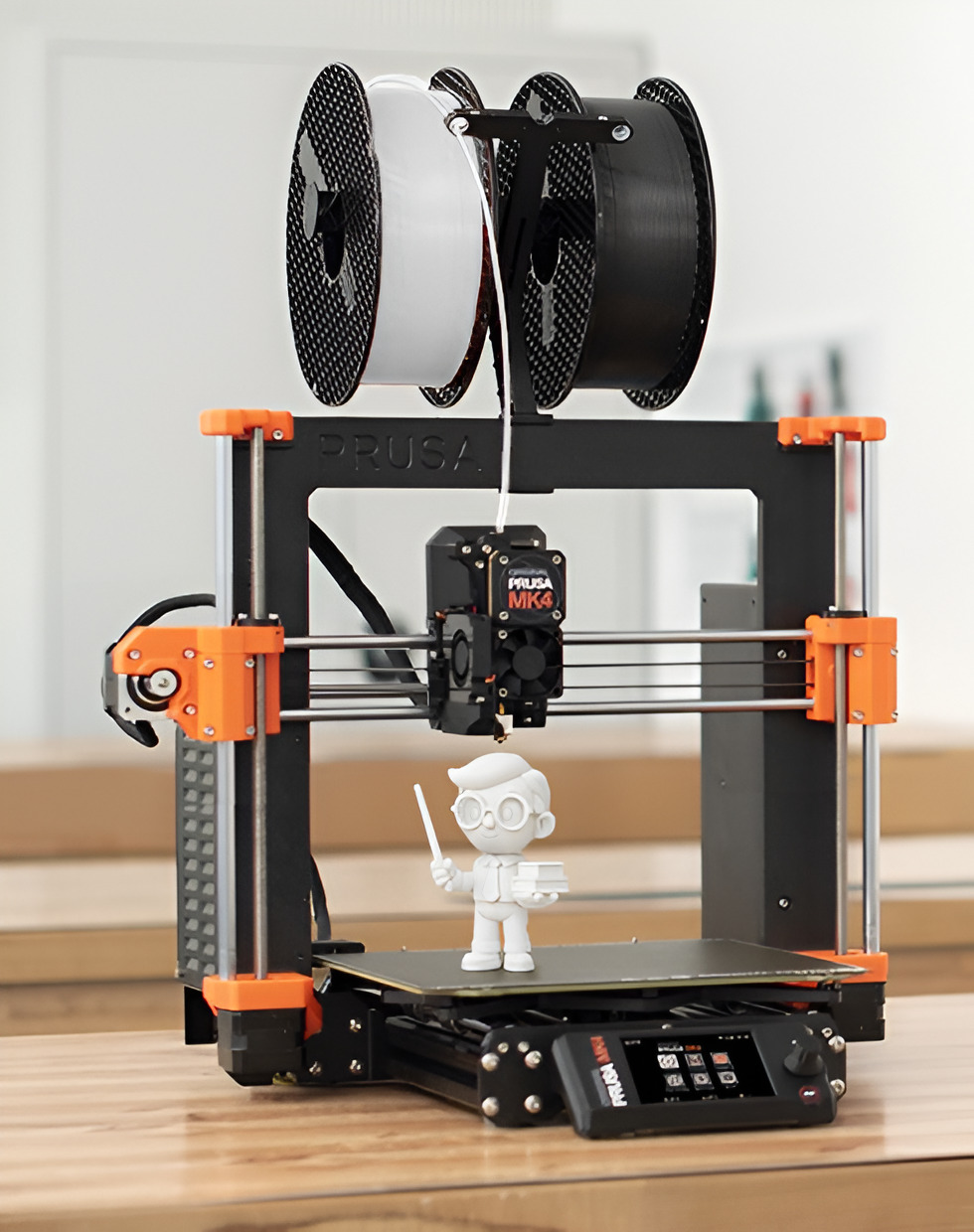 Teacher Cartoon Character 3D Model for Classroom Themes 3D print model_1