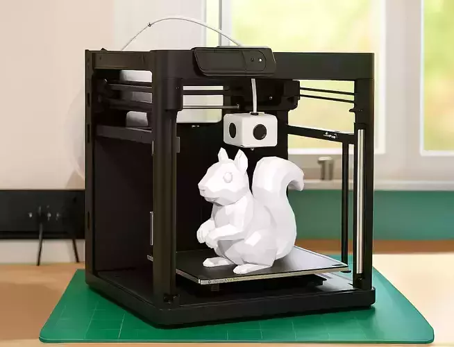 Low Poly Squirrel 3D Model Geometric Print STL 3D print model