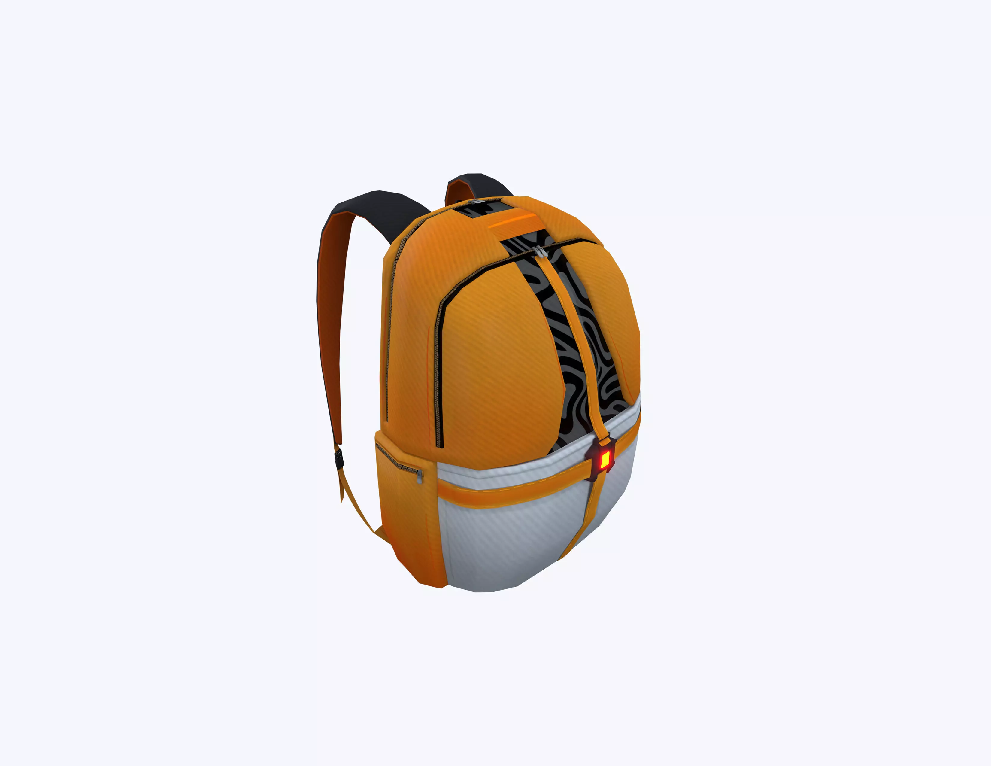 Backpack 01 3D Model Low-poly 3D model_0