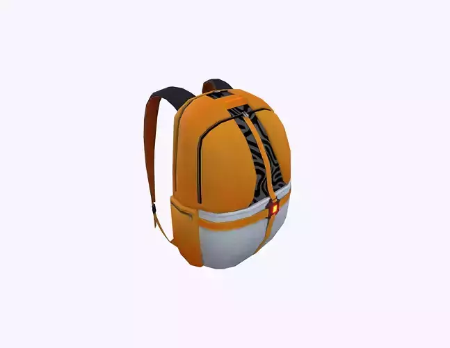 Backpack 01 3D Model Low-poly 3D model