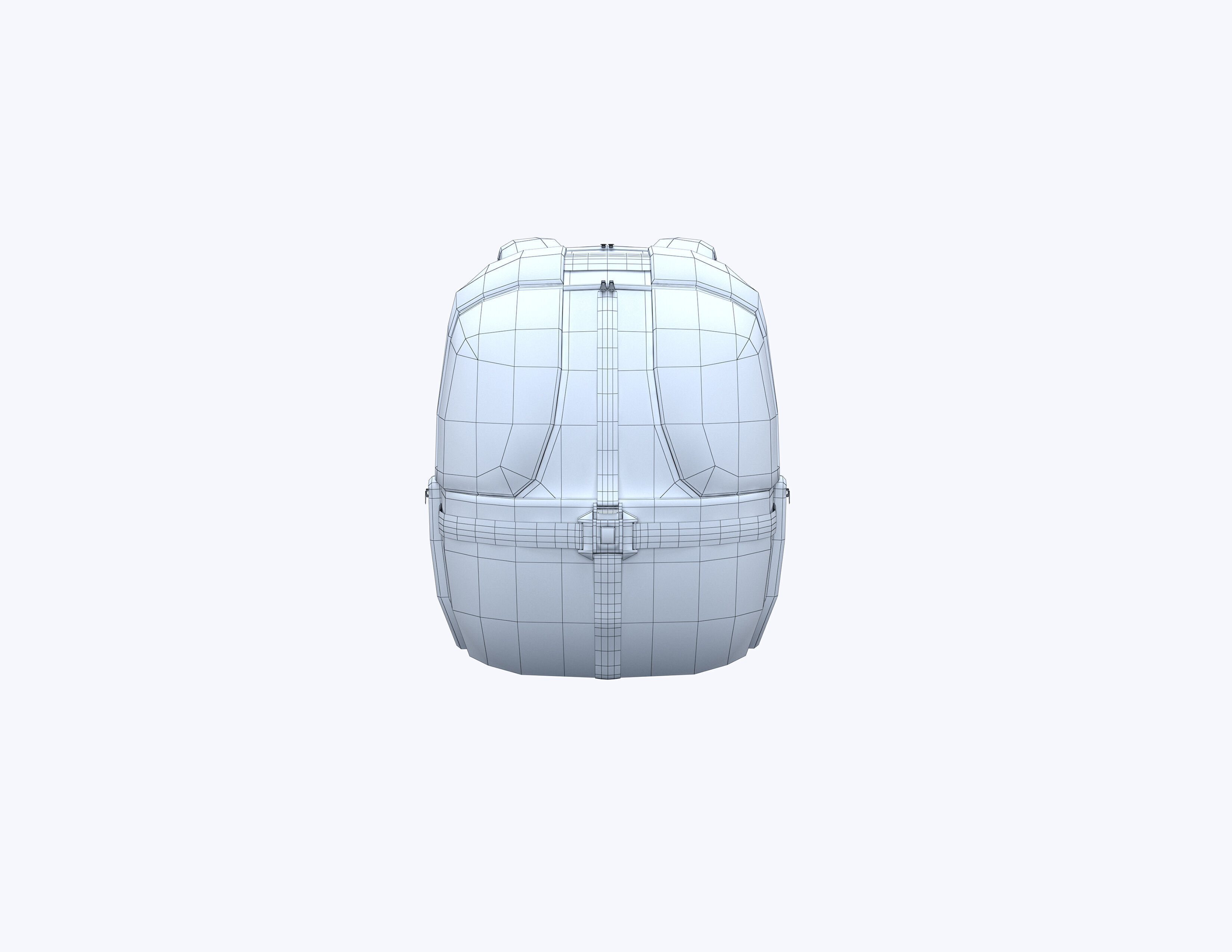 Backpack 01 3D Model Low-poly 3D model_6
