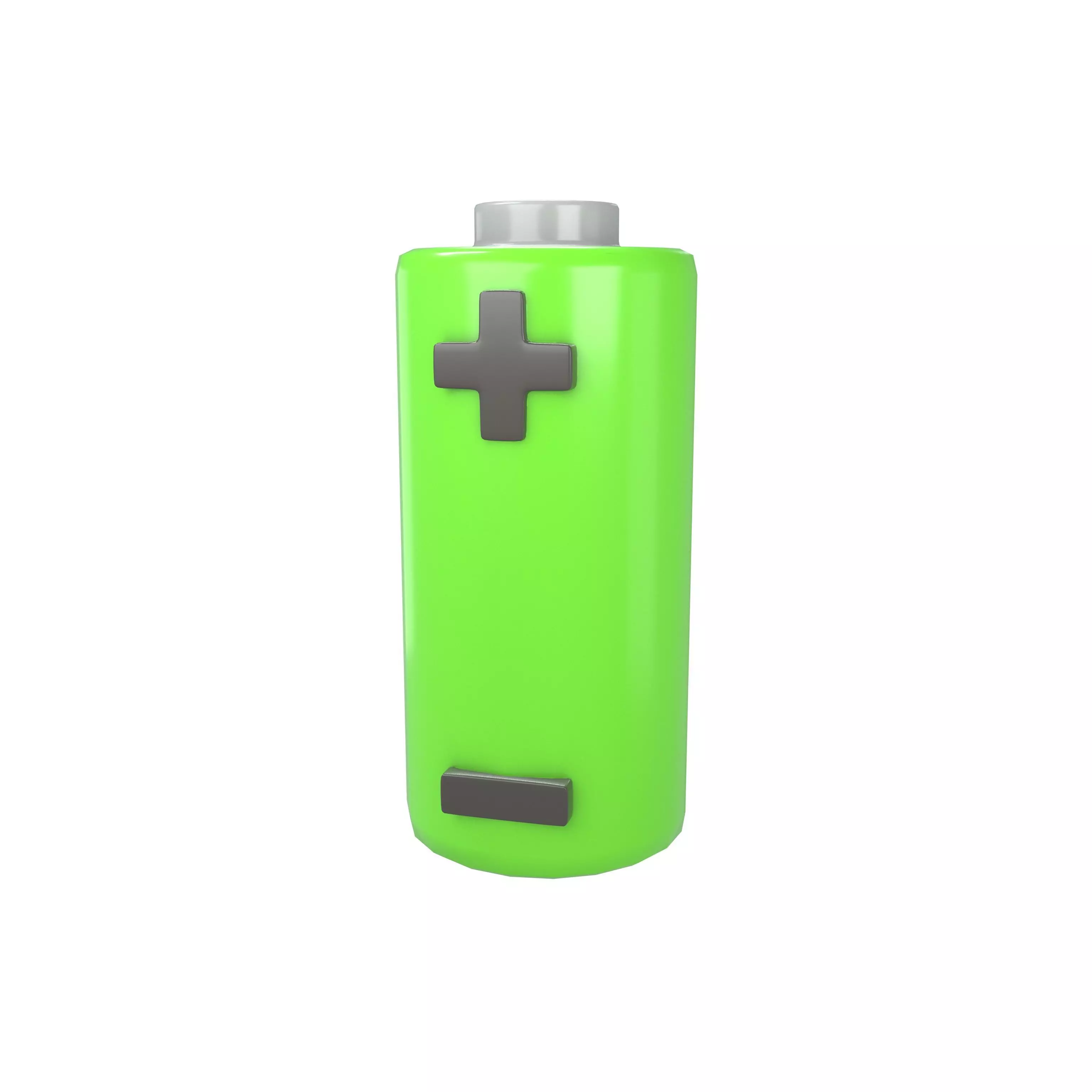 Battery Icon v1 001 Low-poly 3D model_0