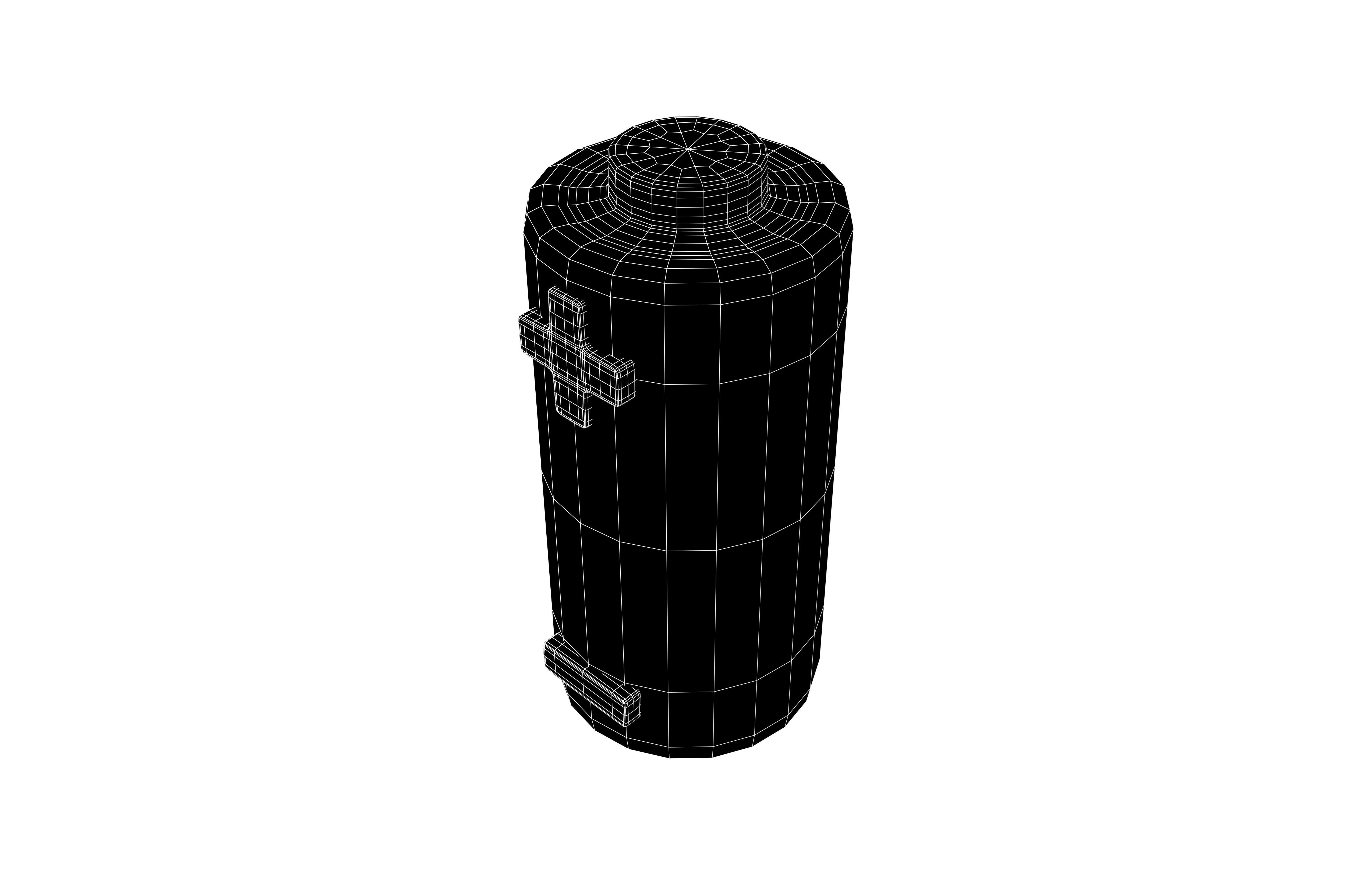 Battery Icon v1 001 Low-poly 3D model_6