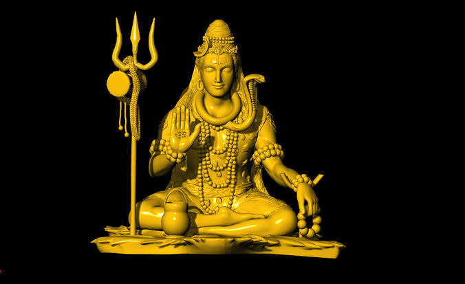 shiv 3d unique model 3D print model