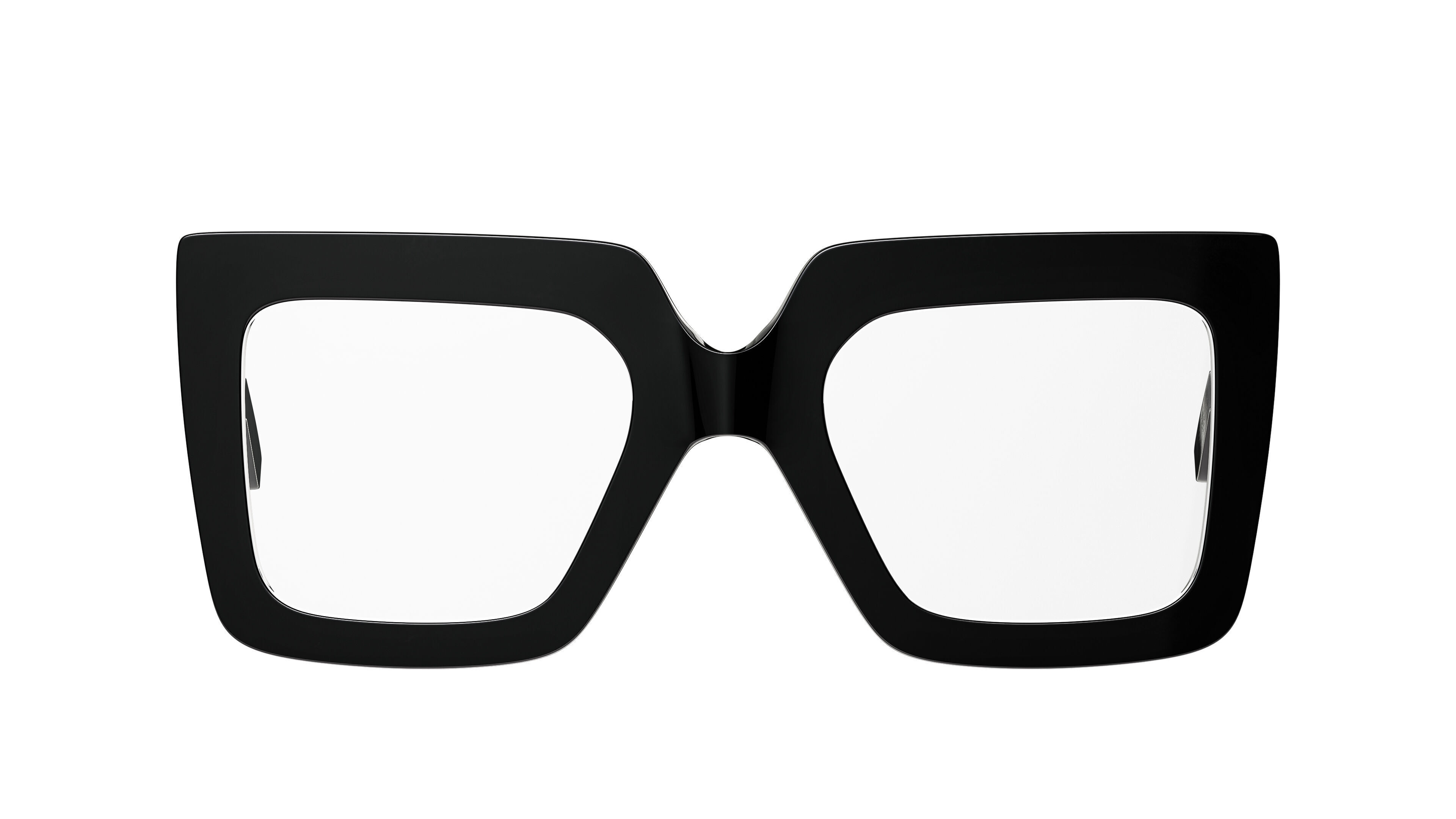 Temu Oversized Glasses Low-poly 3D model_1