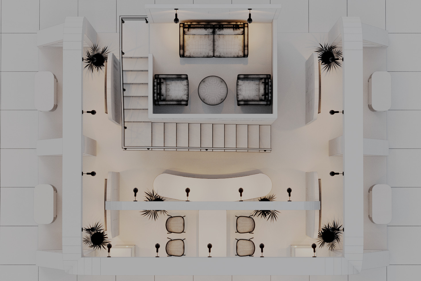 Exhibition Booth Stand Carville 3ds Max Scene Corona Renderer 3D model_17