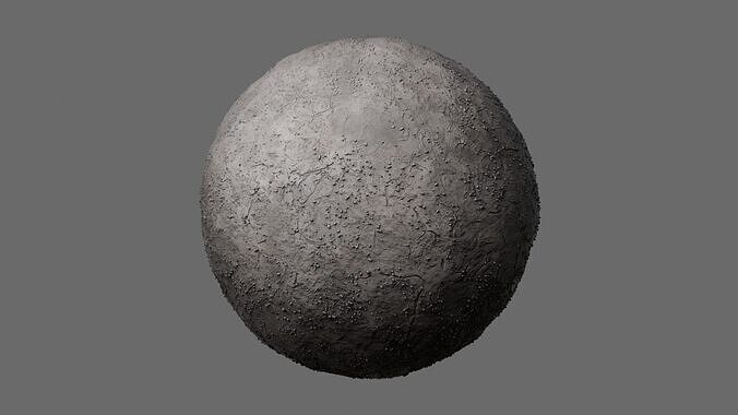 Cracked Dirt Ground Seamless PBR Material Texture