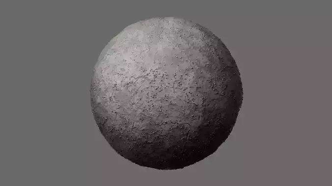 Cracked Dirt Ground Seamless PBR Material Texture