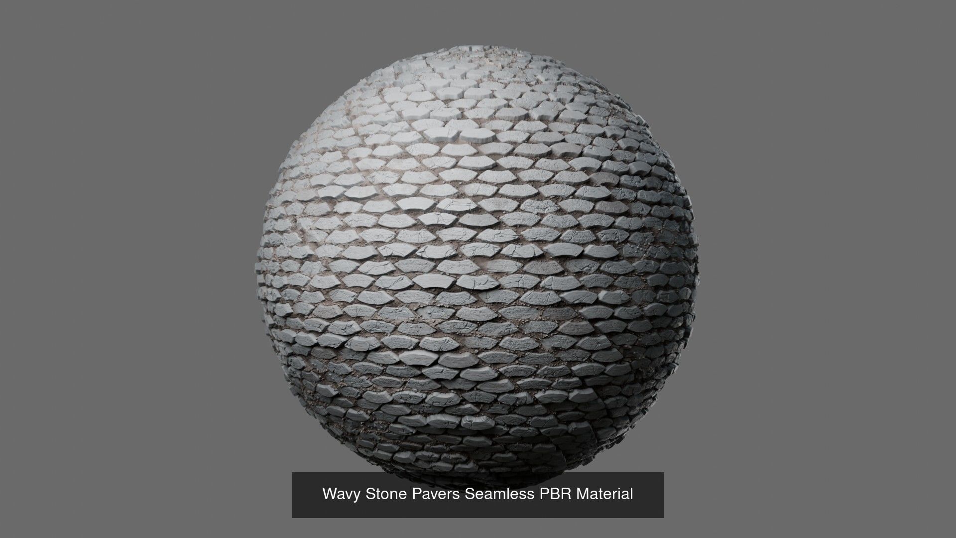 Stone Paver Patterns Seamless PBR Materials Texture_5