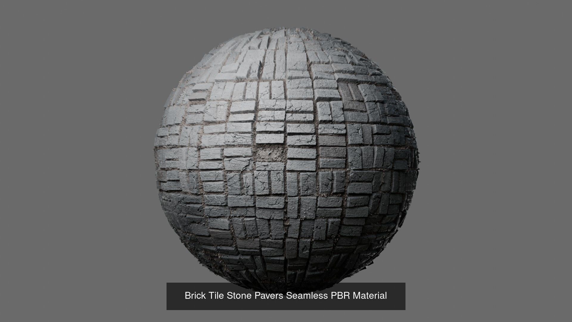 Stone Paver Patterns Seamless PBR Materials Texture_2
