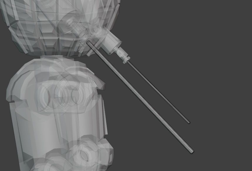 Sci-Fi Robot Enemy 005 Low-poly 3D model_13