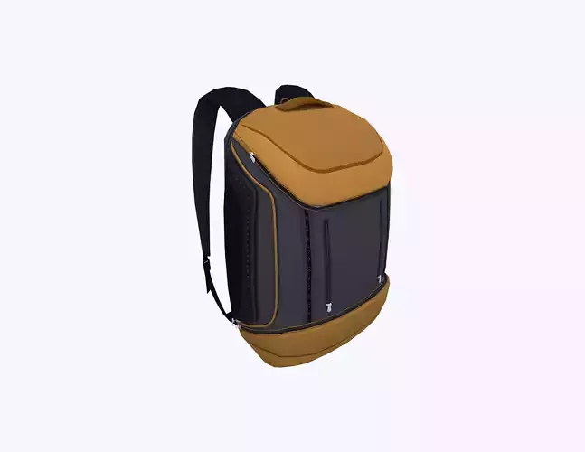 Backpack 04 3D Model Low-poly 3D model