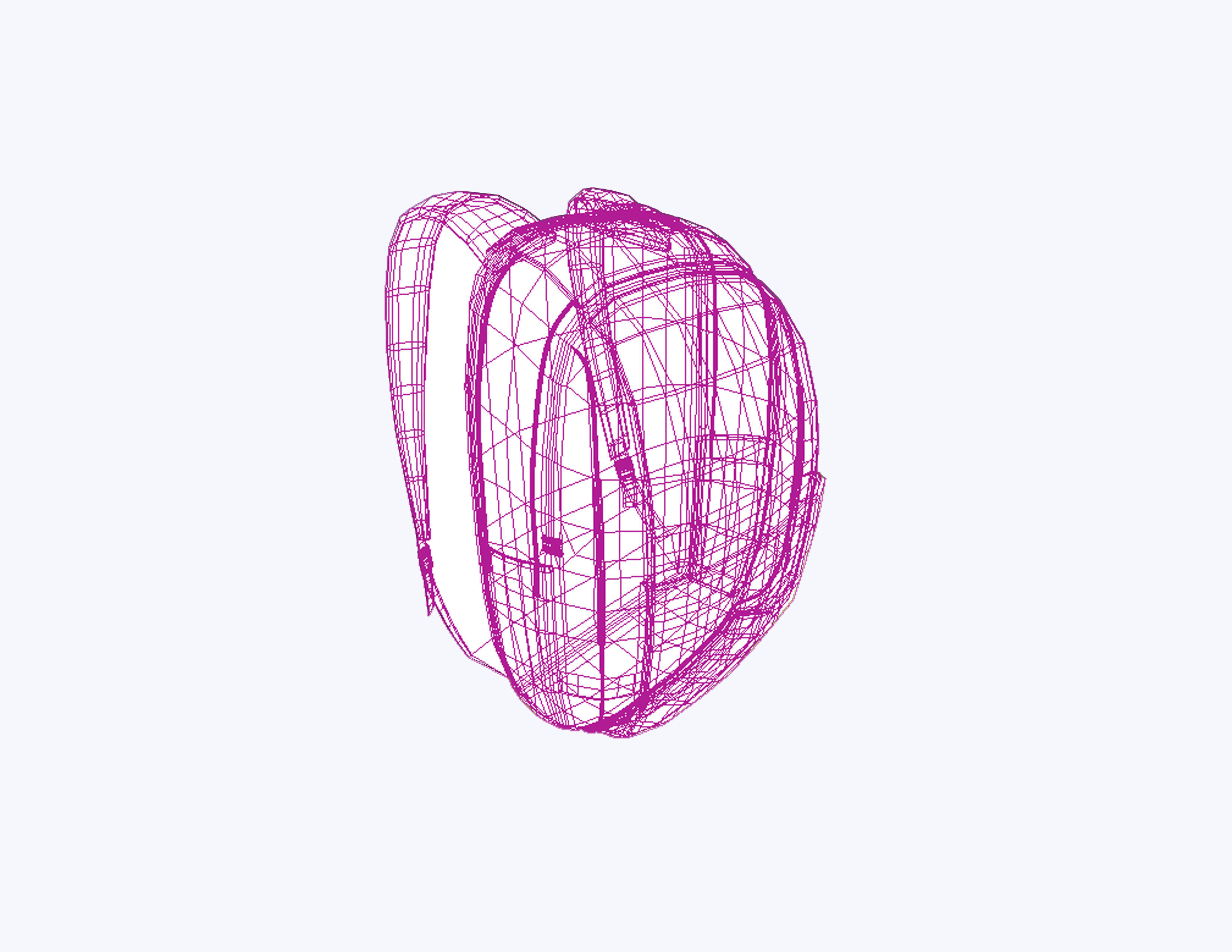 Backpack 3D Model Set 02 3D Model Collection_7