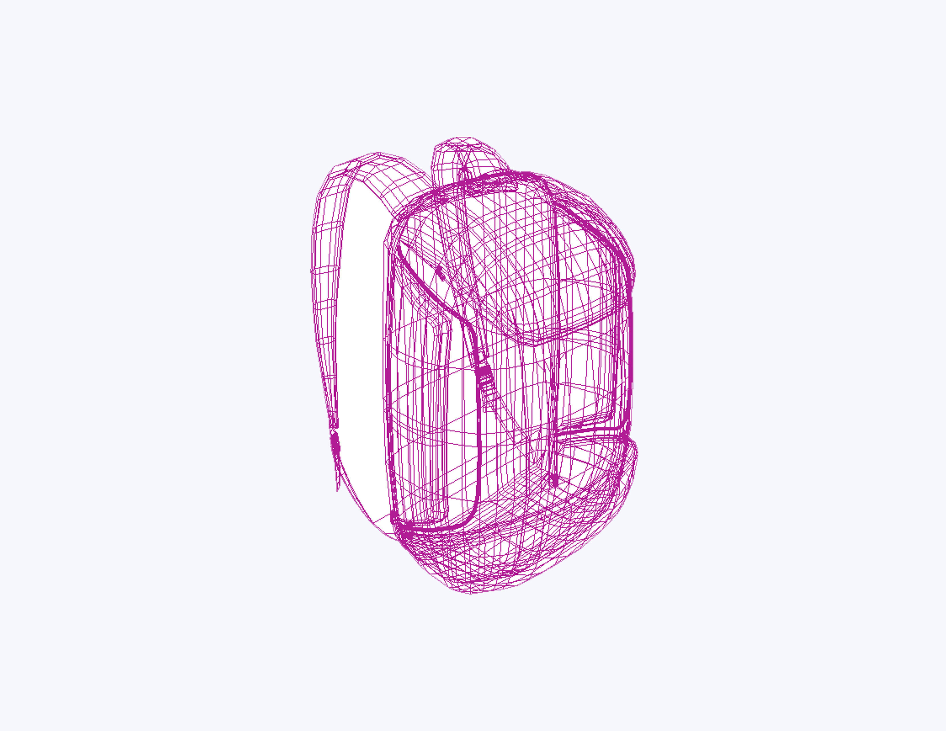 Backpack 3D Model Set 02 3D Model Collection_8