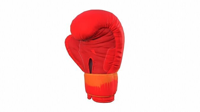 Boxing Glove Low-poly 3D model