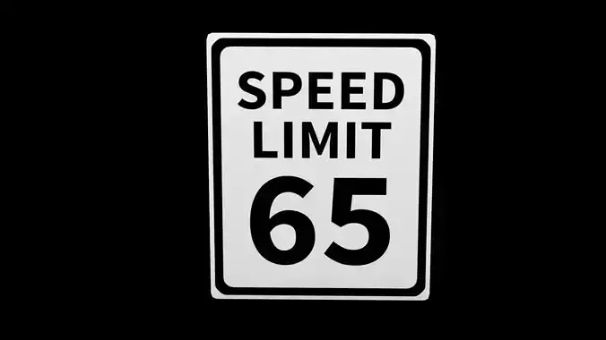 Street Sign Rectangle Tall