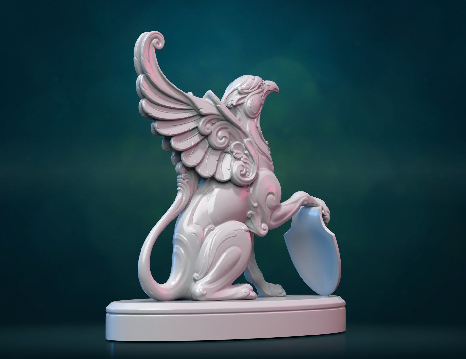 Griffin Griffon II 3D print model_3