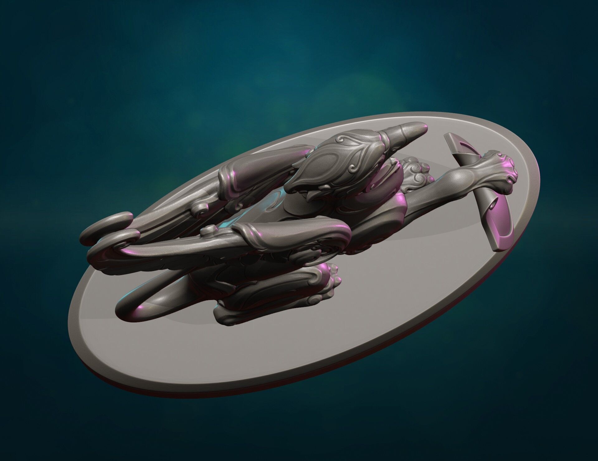 Griffin Griffon II 3D print model_16