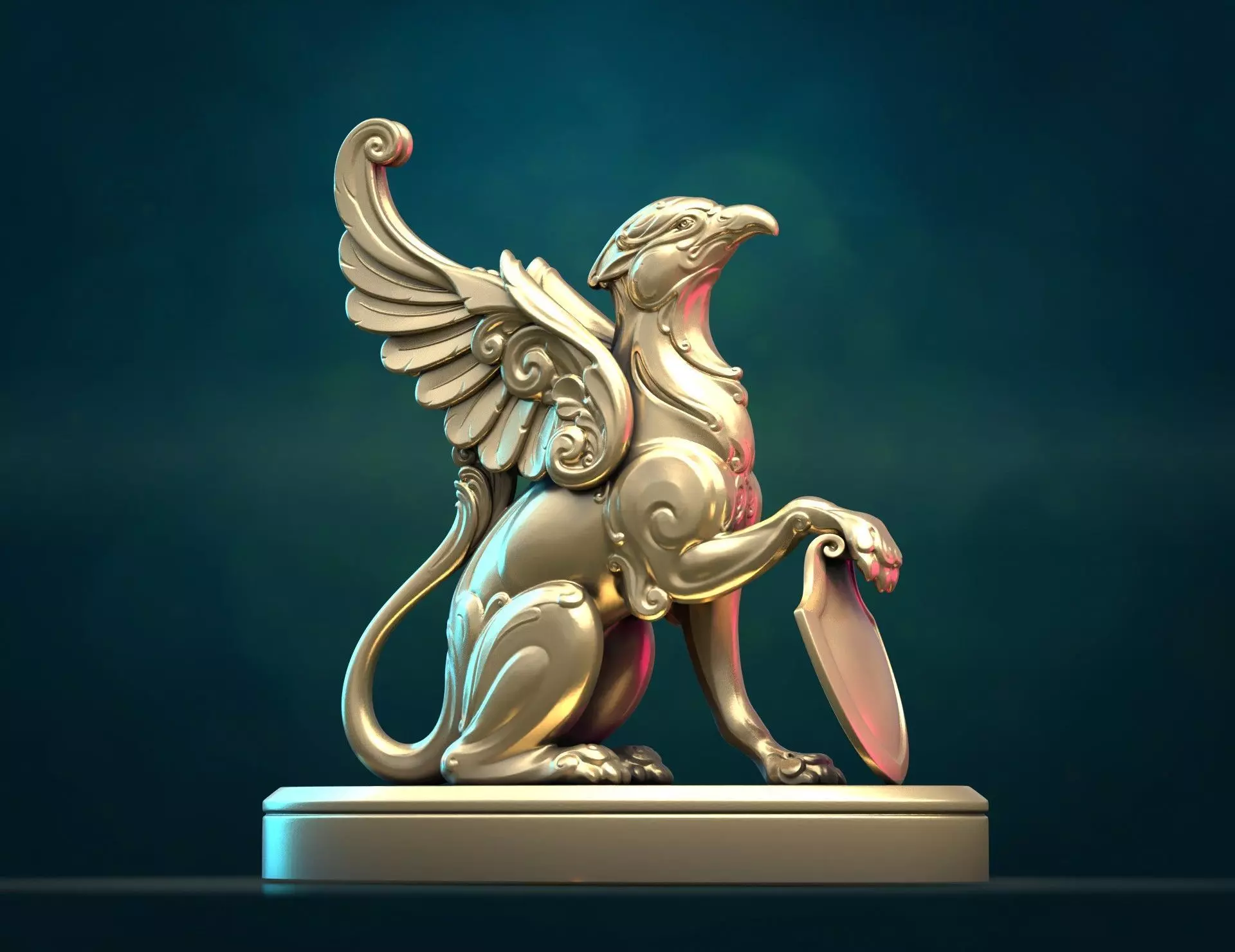 Griffin Griffon II 3D print model_0