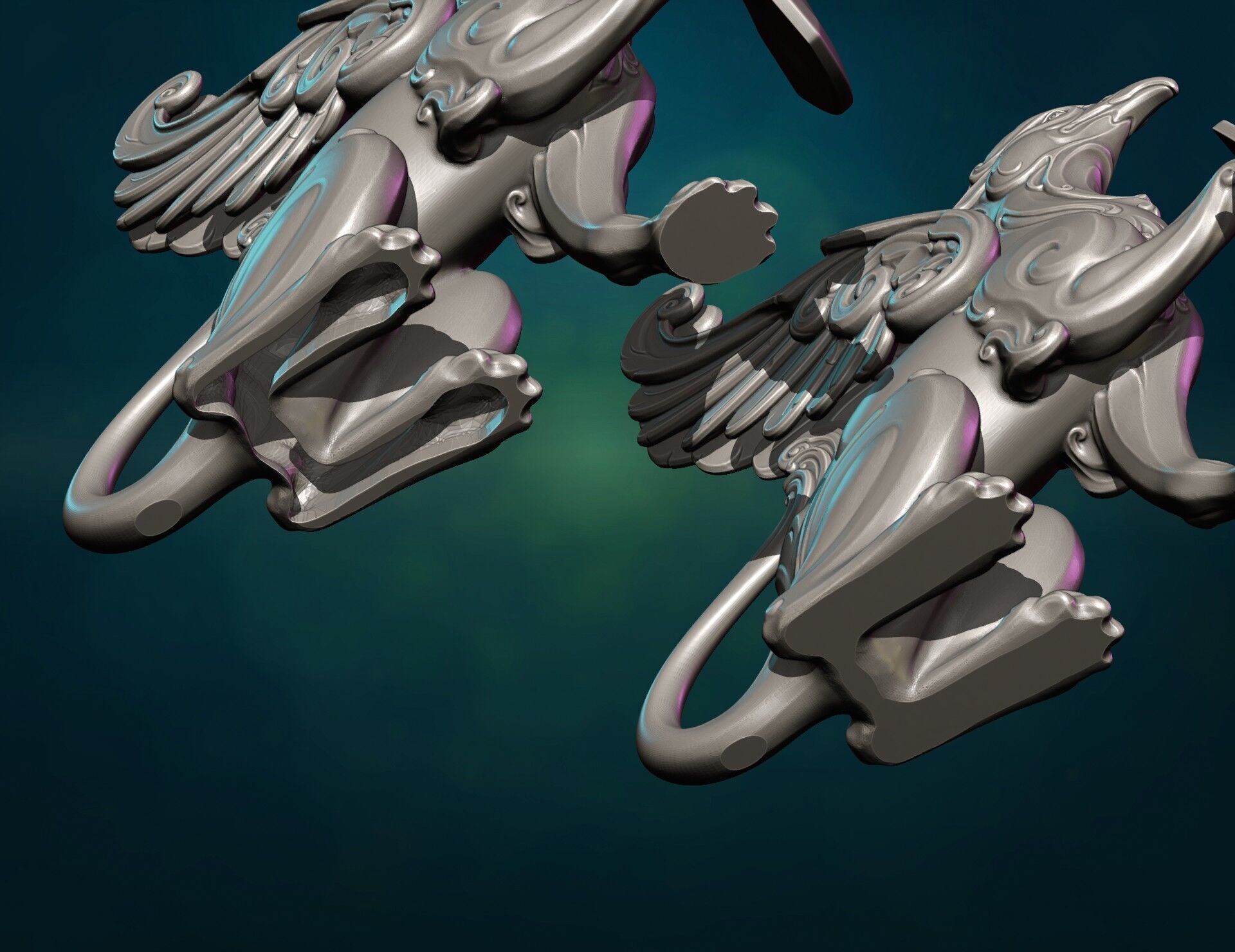 Griffin Griffon II 3D print model_15