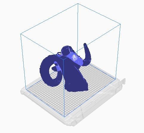 ram head 3D print model_8