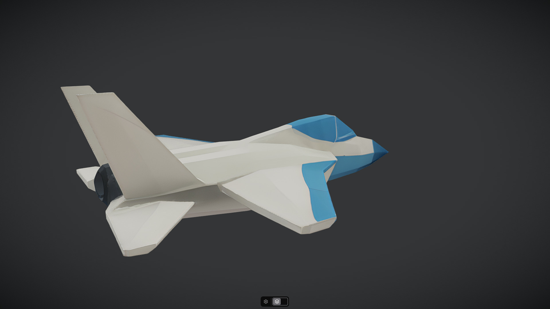Spacecraft Jet aircraft plane 3dmodel 08 3D model_7