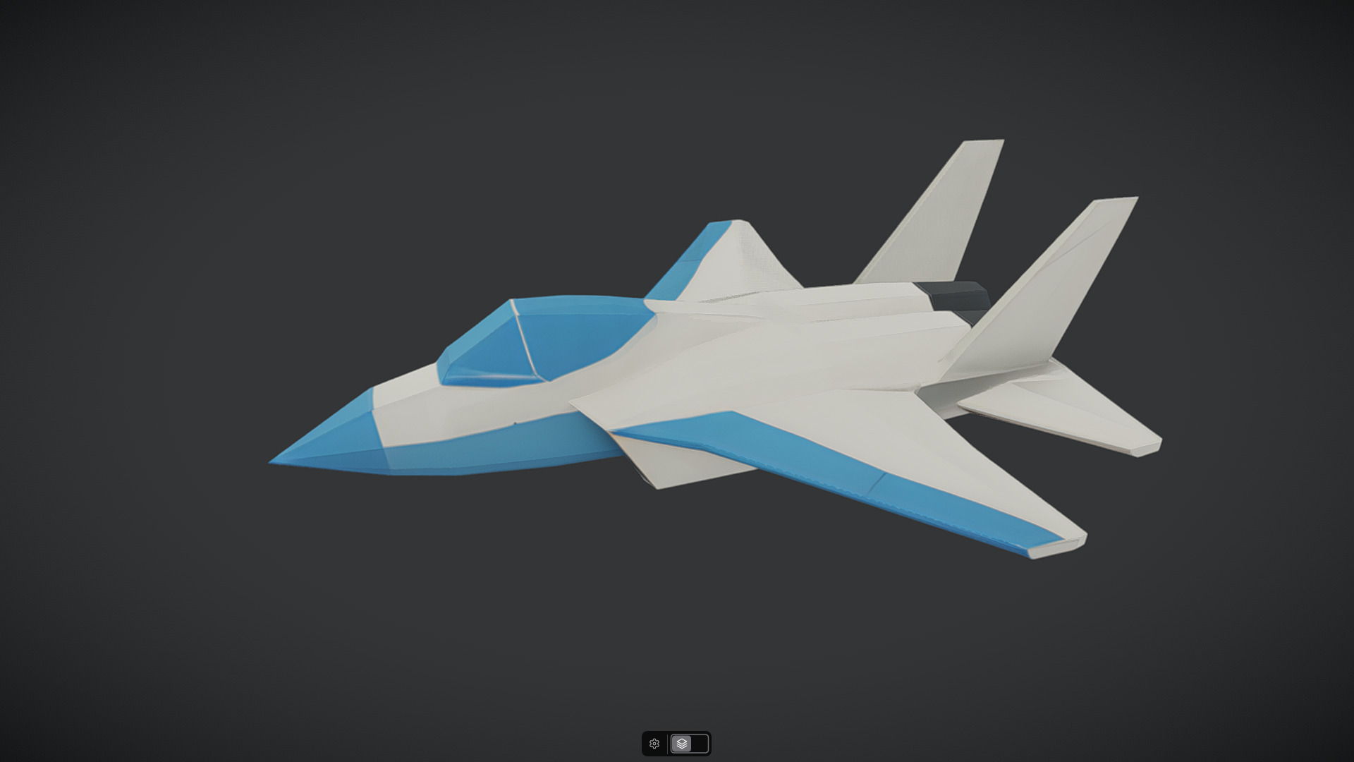 Spacecraft Jet aircraft plane 3dmodel 08 3D model_14