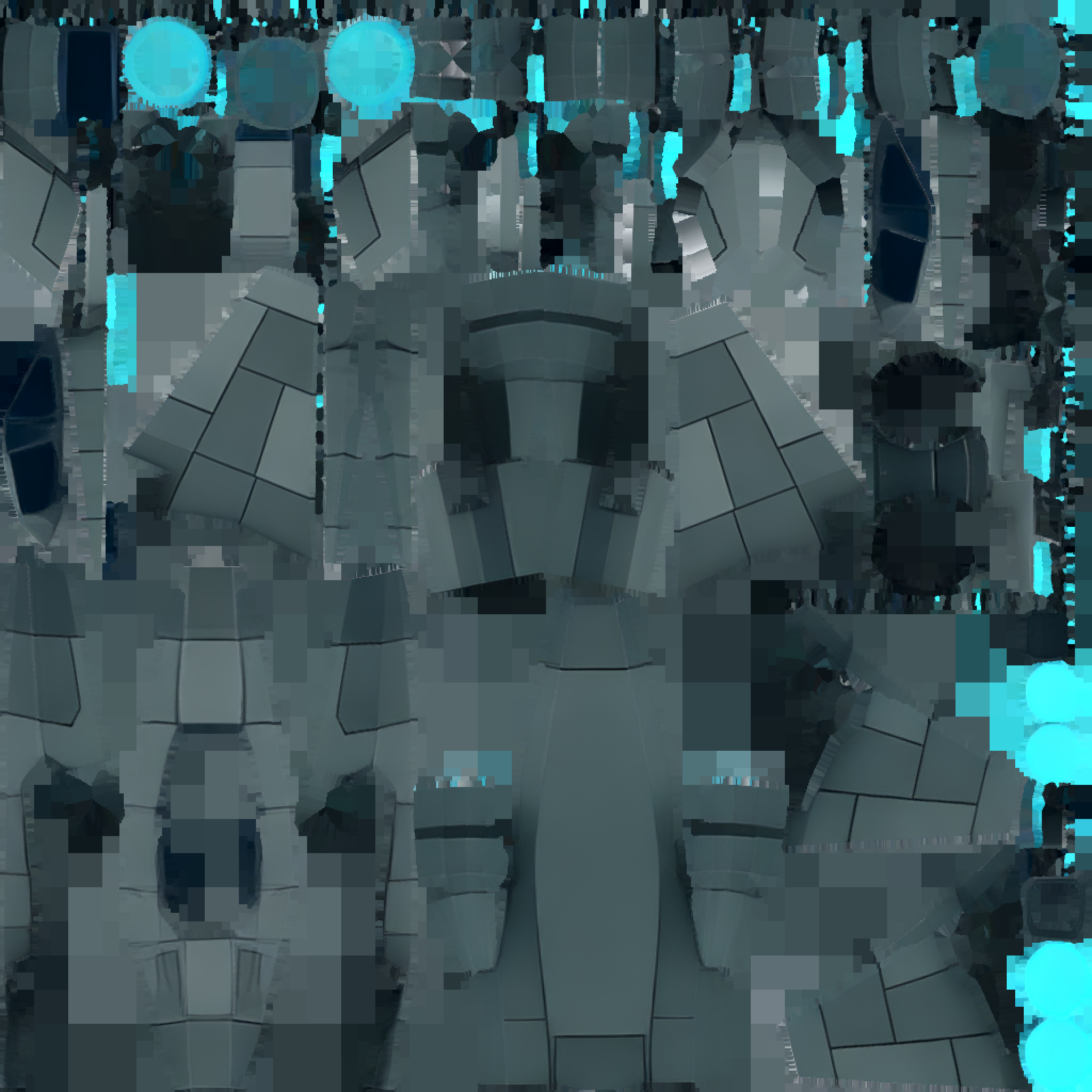 Spacecraft Jet aircraft plane 3dmodel 5 3D model_17