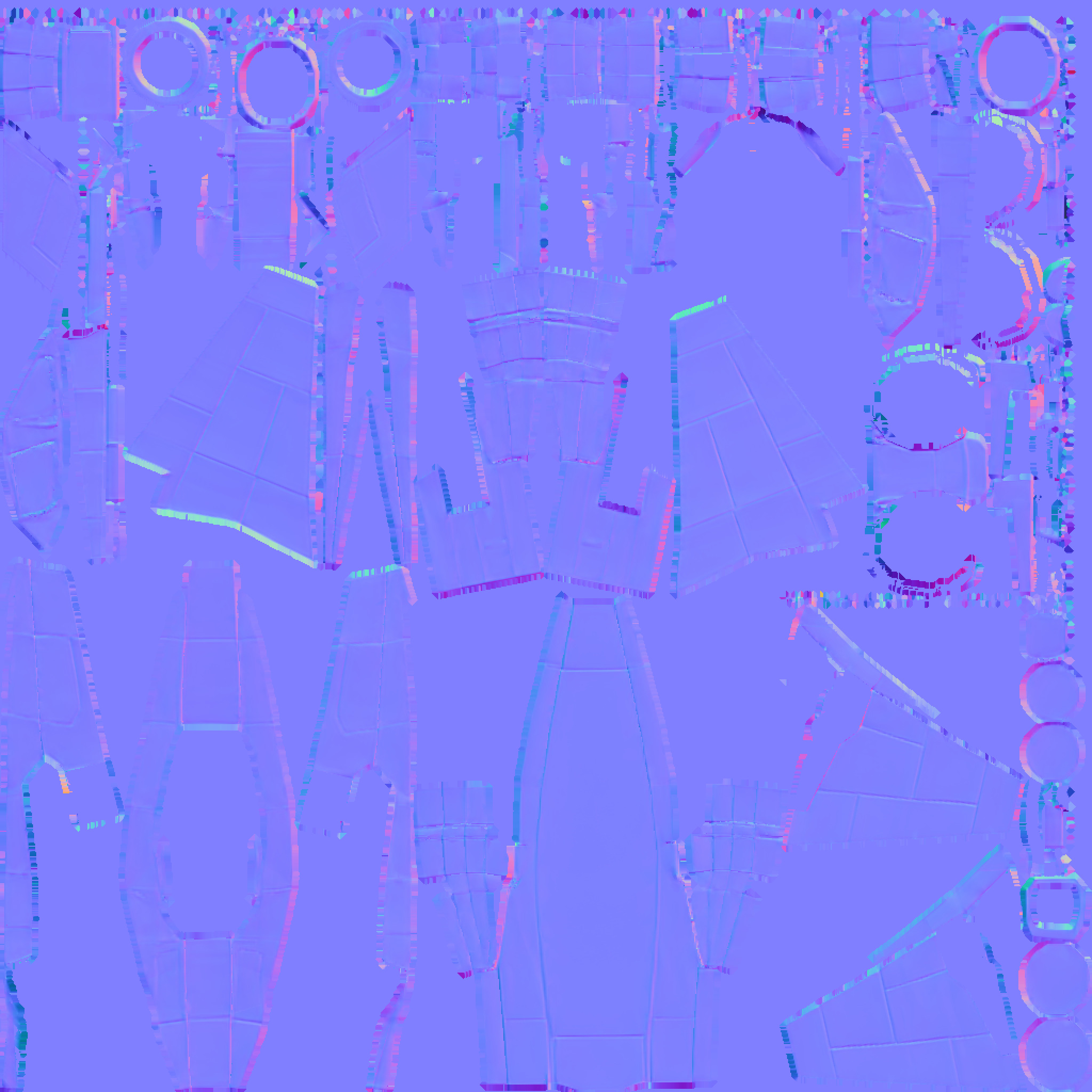 Spacecraft Jet aircraft plane 3dmodel 5 3D model_19