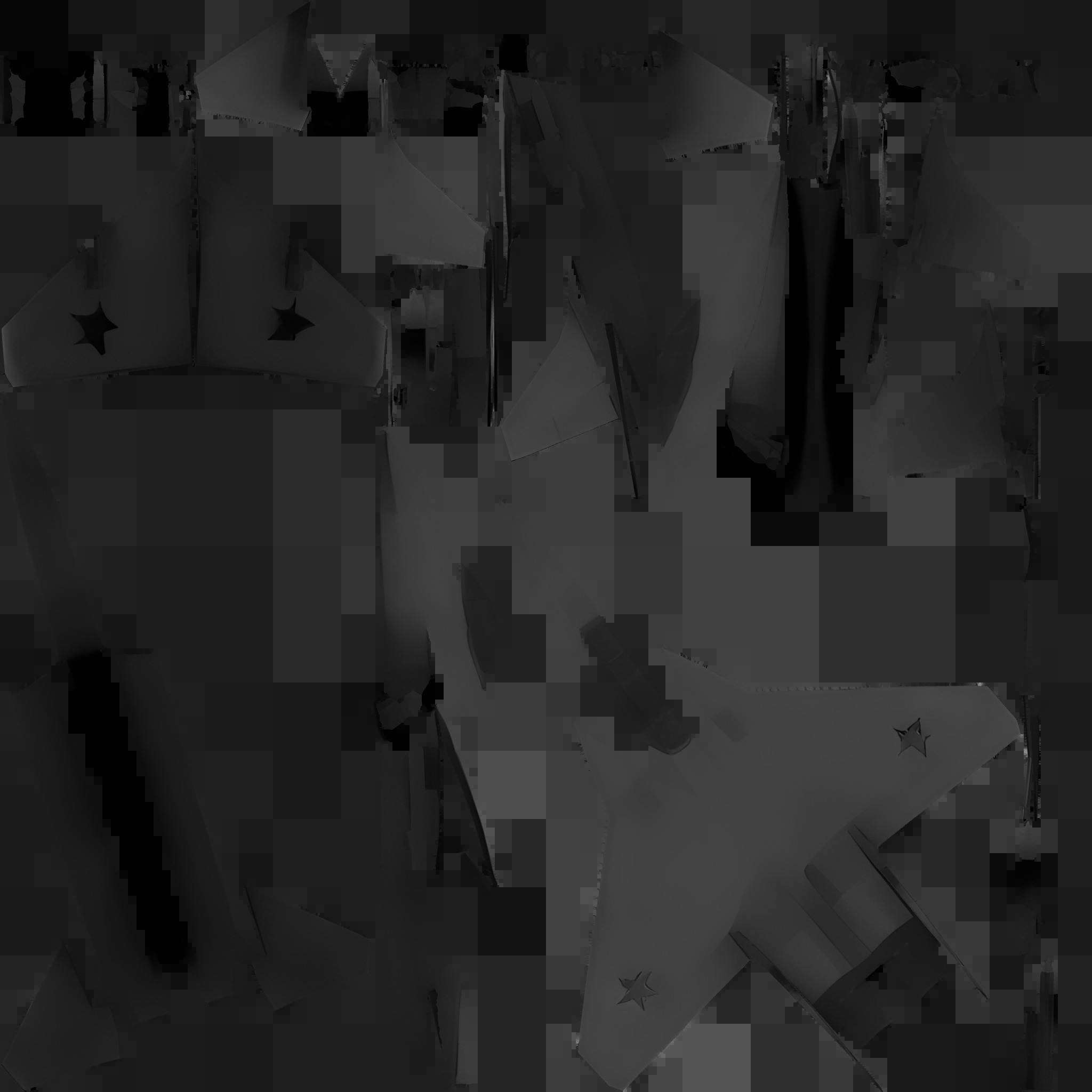 Spacecraft Jet aircraft plane 3dmodel 16 3D model_36