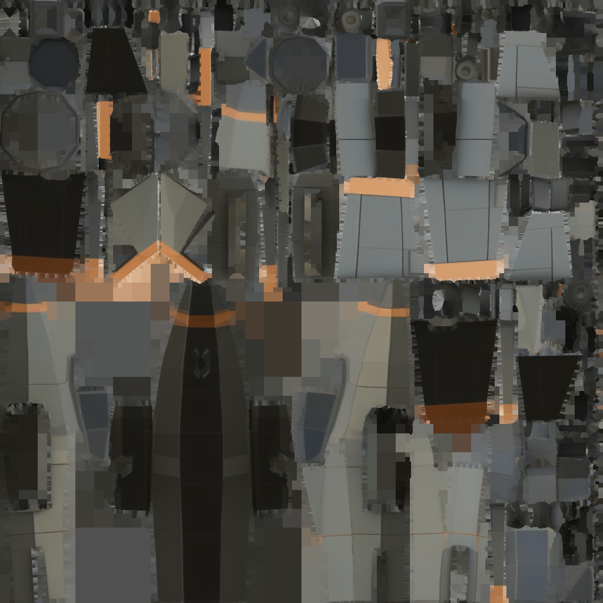 Spacecraft Jet aircraft plane 3dmodel 12 3D model_24