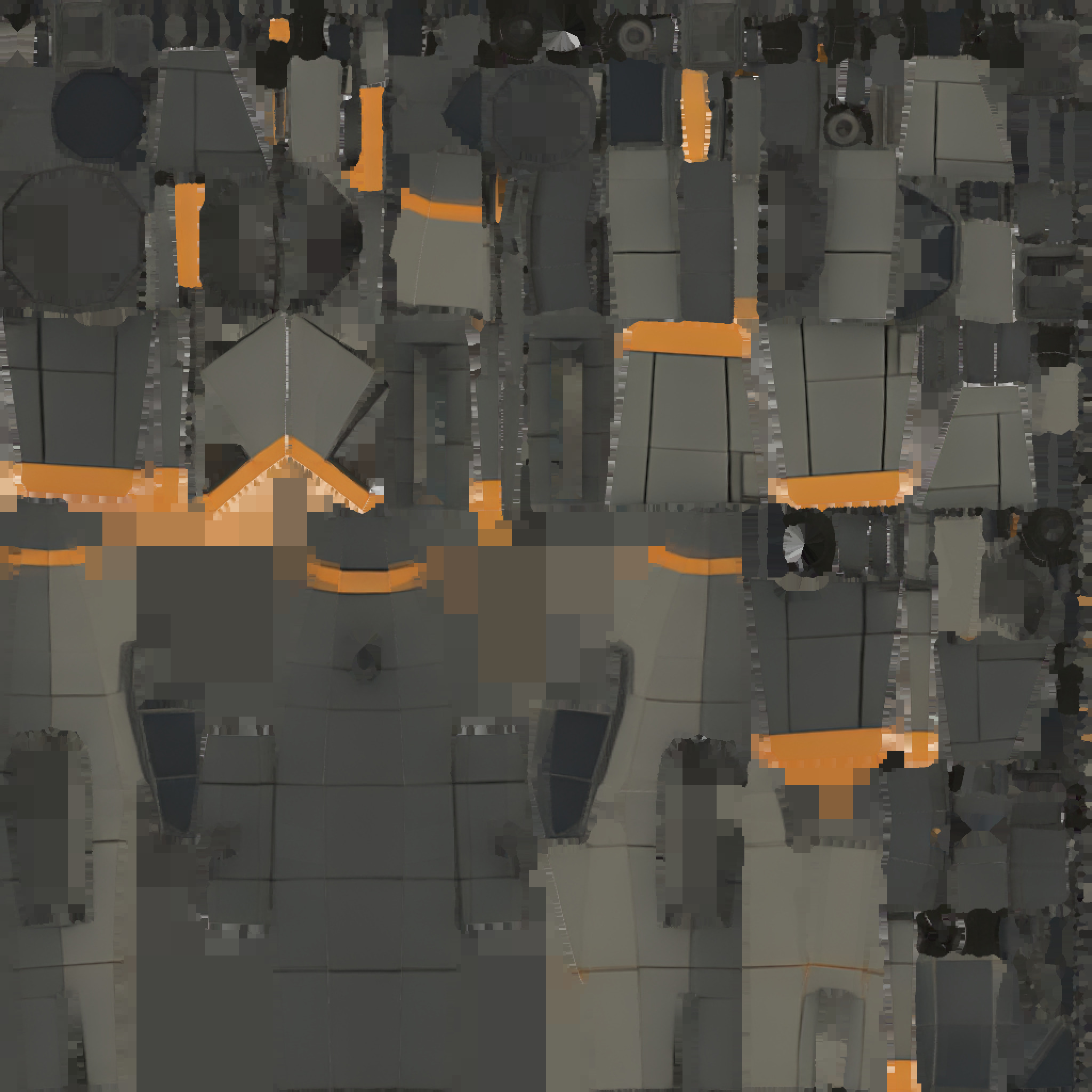 Spacecraft Jet aircraft plane 3dmodel 12 3D model_25