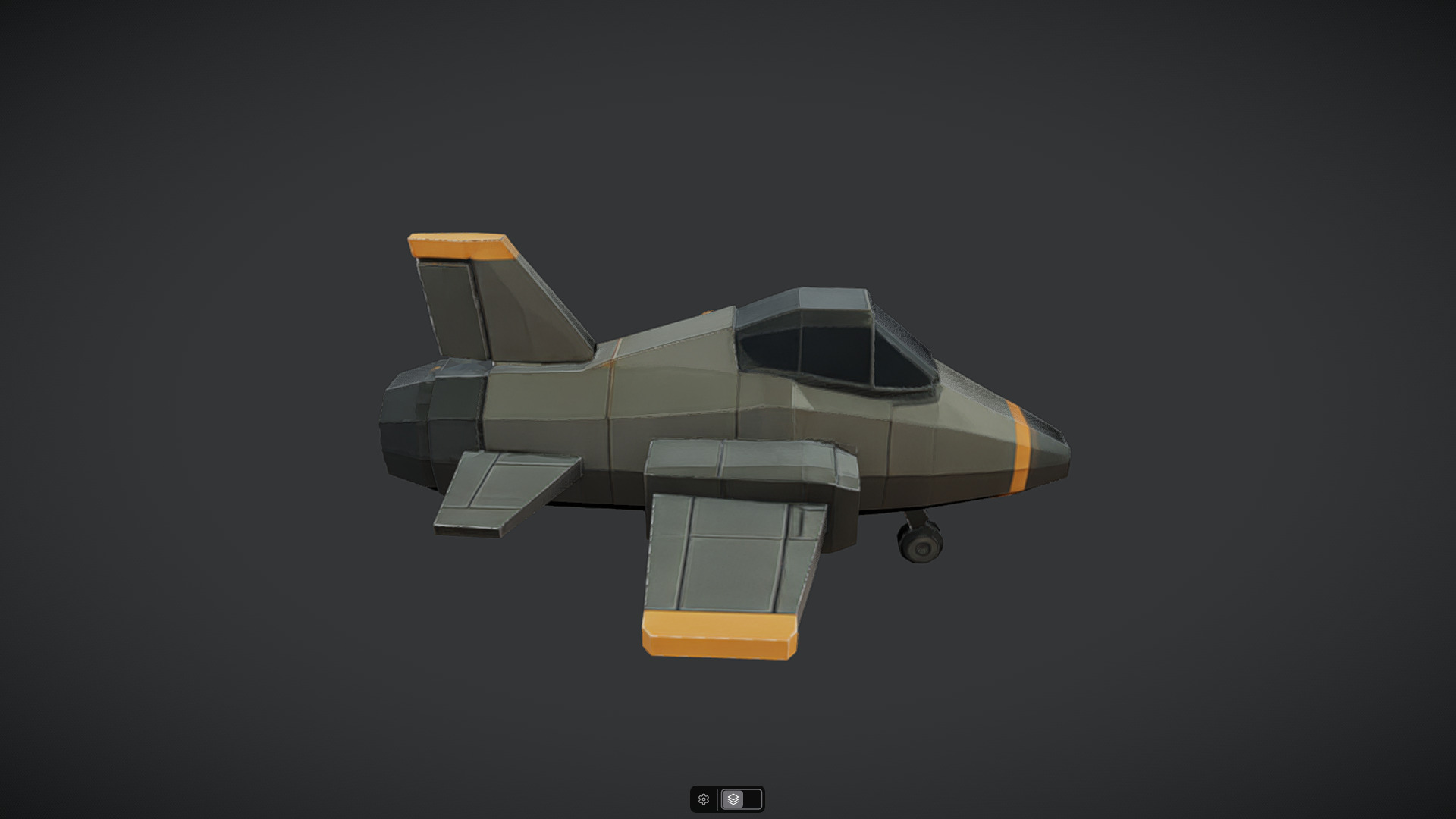 Spacecraft Jet aircraft plane 3dmodel 12 3D model_18