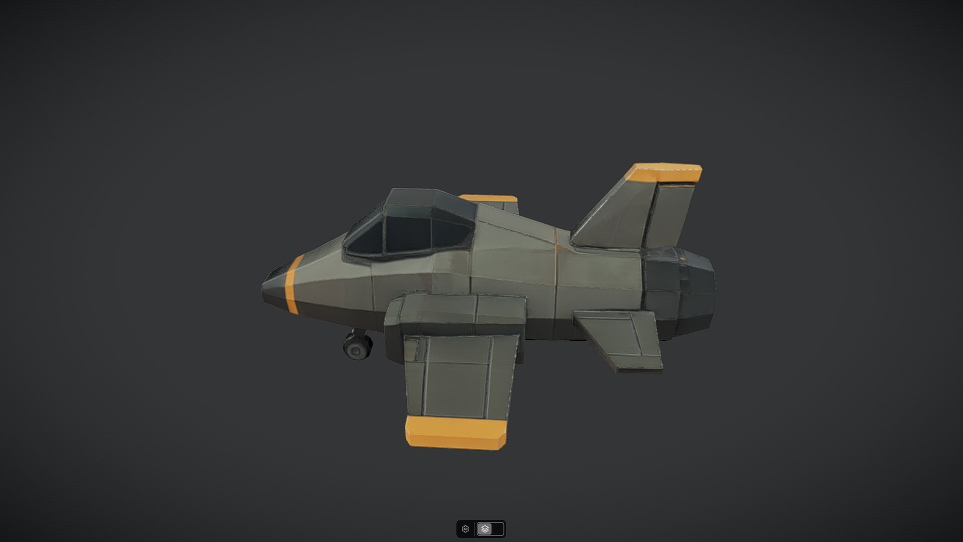 Spacecraft Jet aircraft plane 3dmodel 12 3D model_16