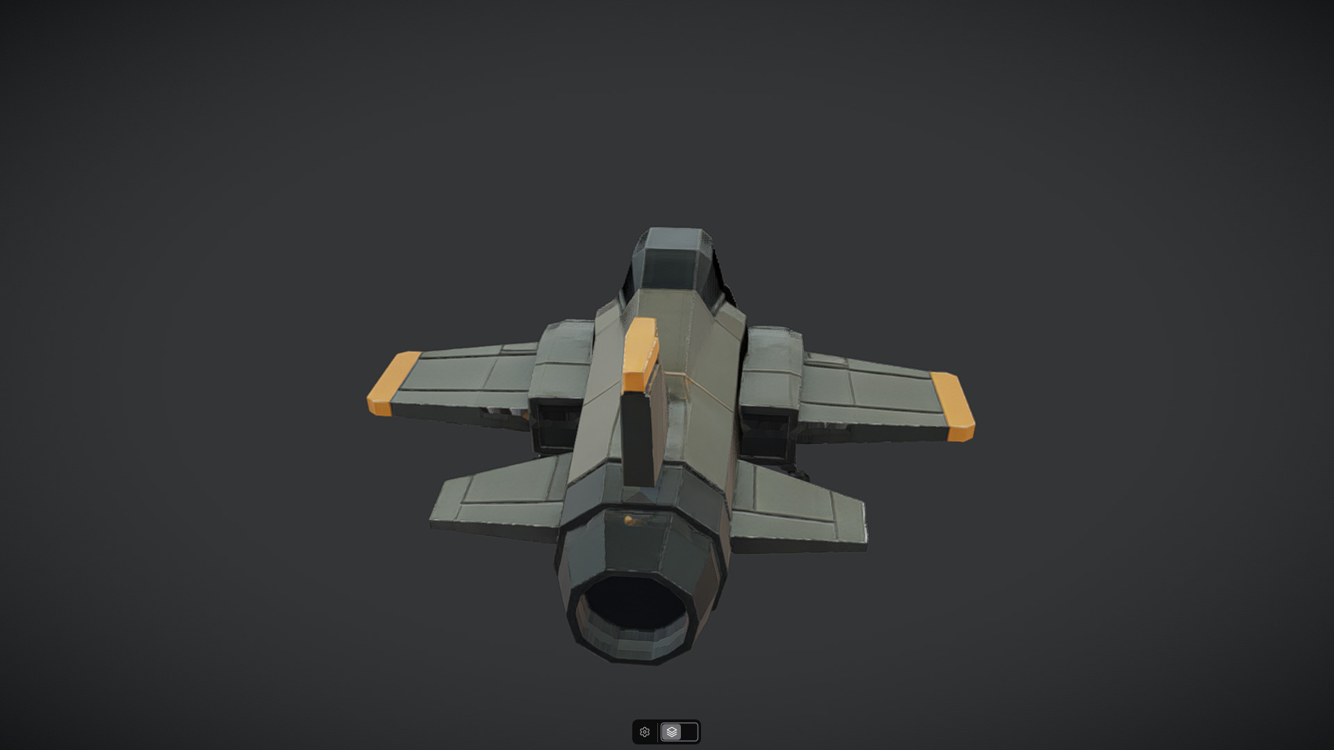 Spacecraft Jet aircraft plane 3dmodel 12 3D model_22