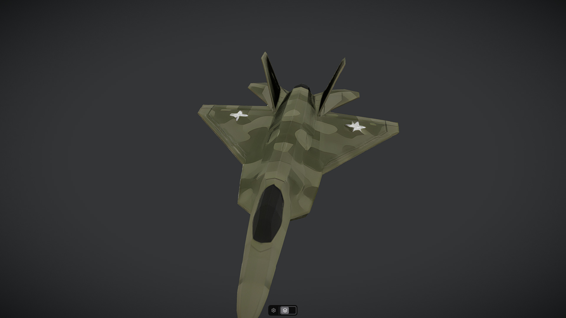 Spacecraft Jet aircraft plane 3dmodel 11 3D model_22