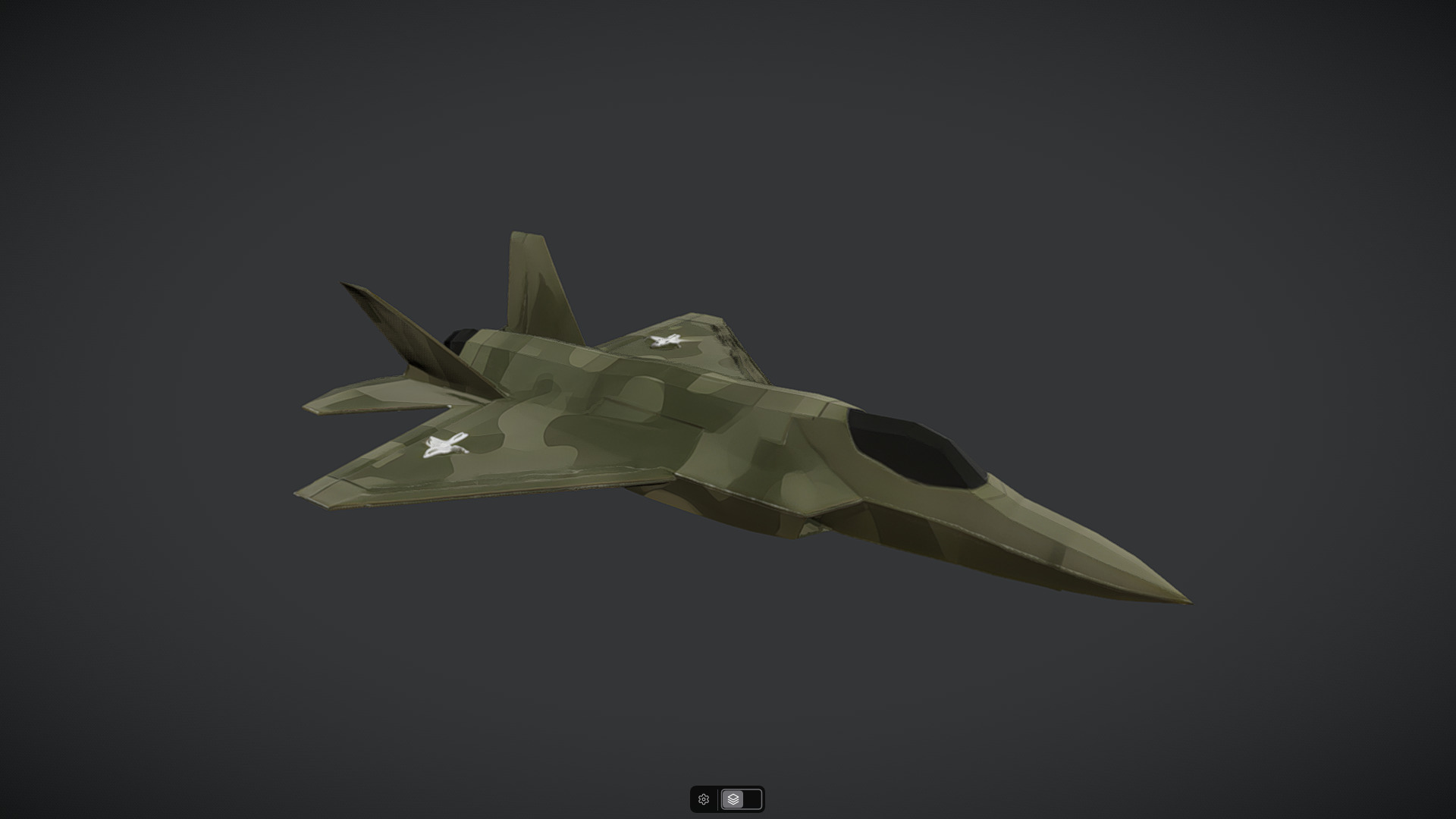 Spacecraft Jet aircraft plane 3dmodel 11 3D model_15