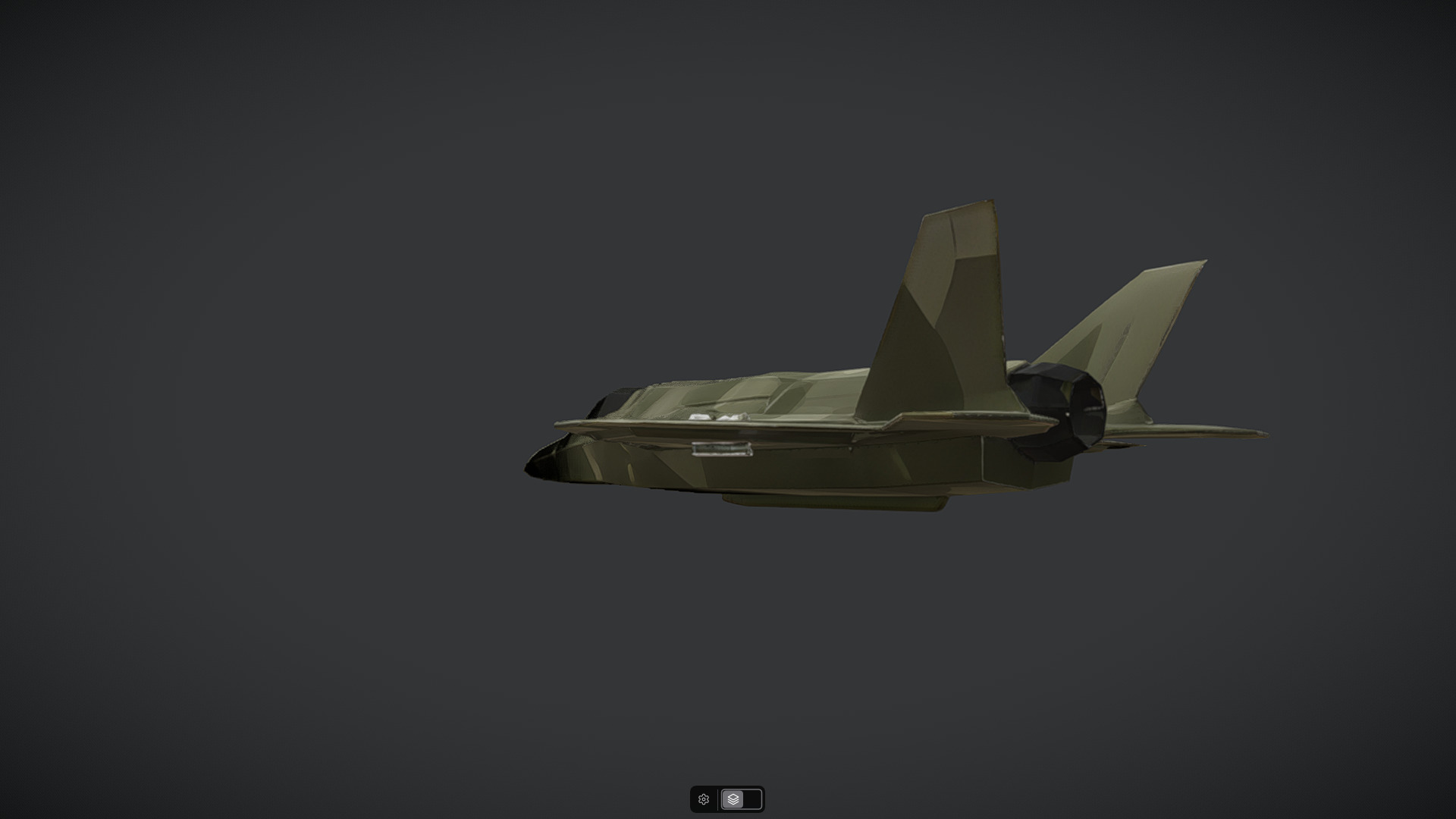 Spacecraft Jet aircraft plane 3dmodel 11 3D model_5