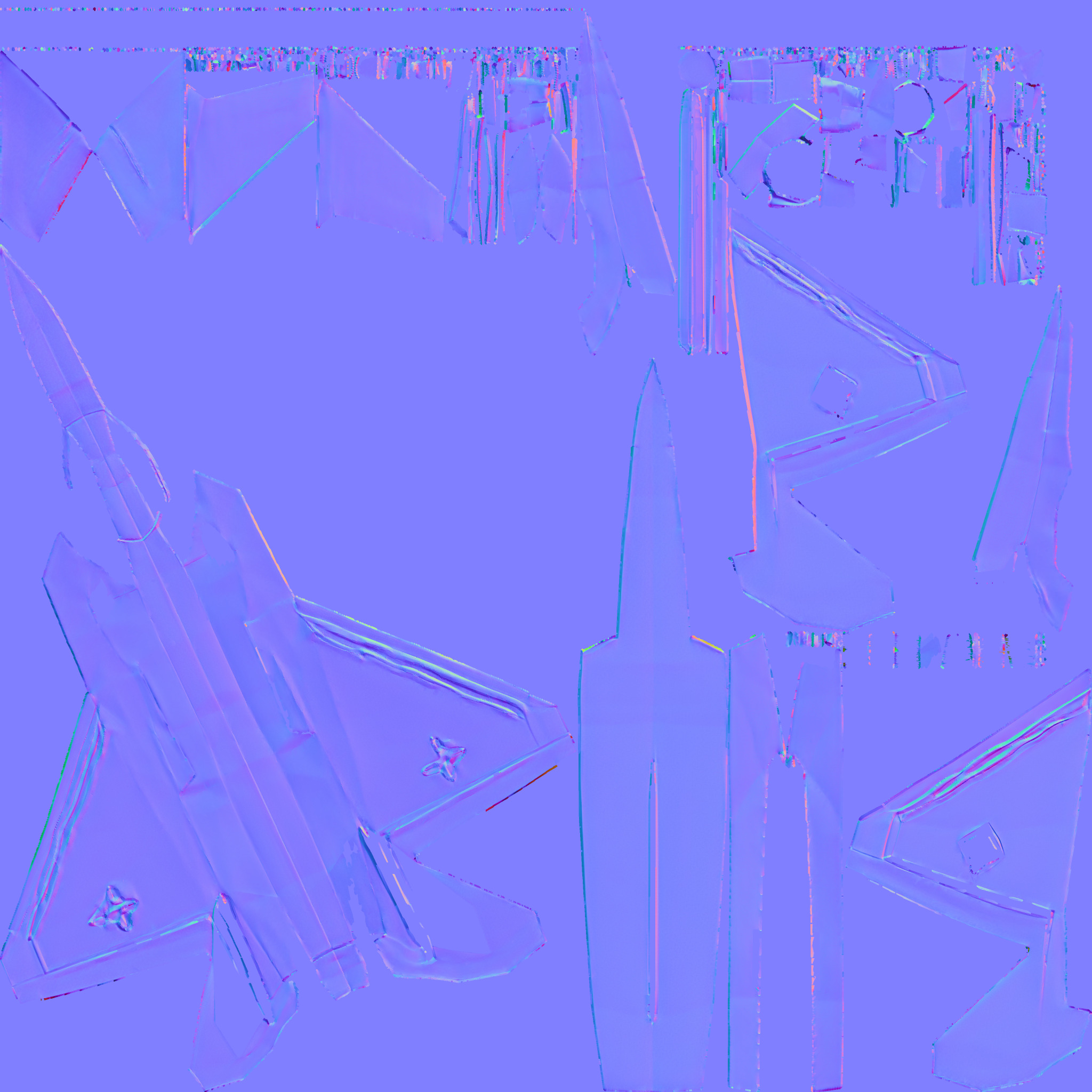 Spacecraft Jet aircraft plane 3dmodel 11 3D model_37