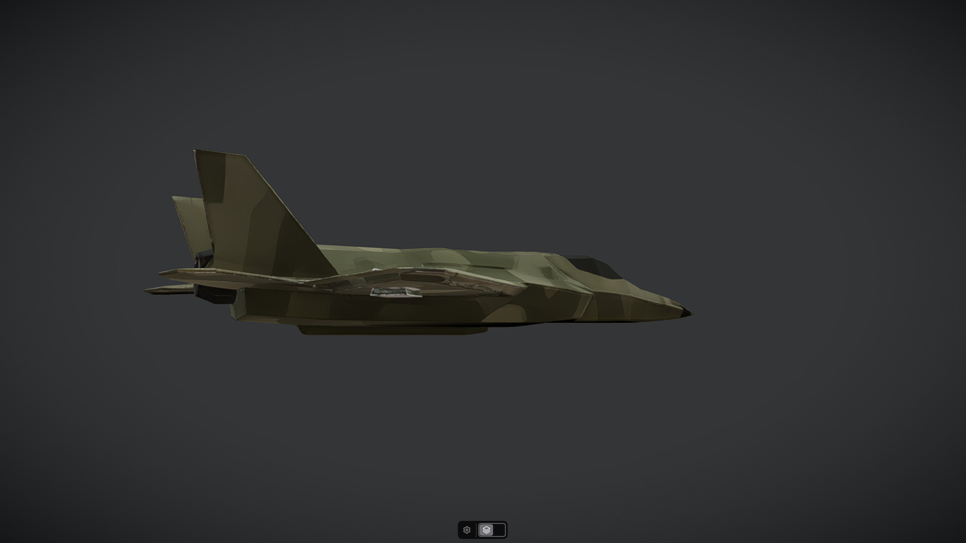 Spacecraft Jet aircraft plane 3dmodel 11 3D model_13