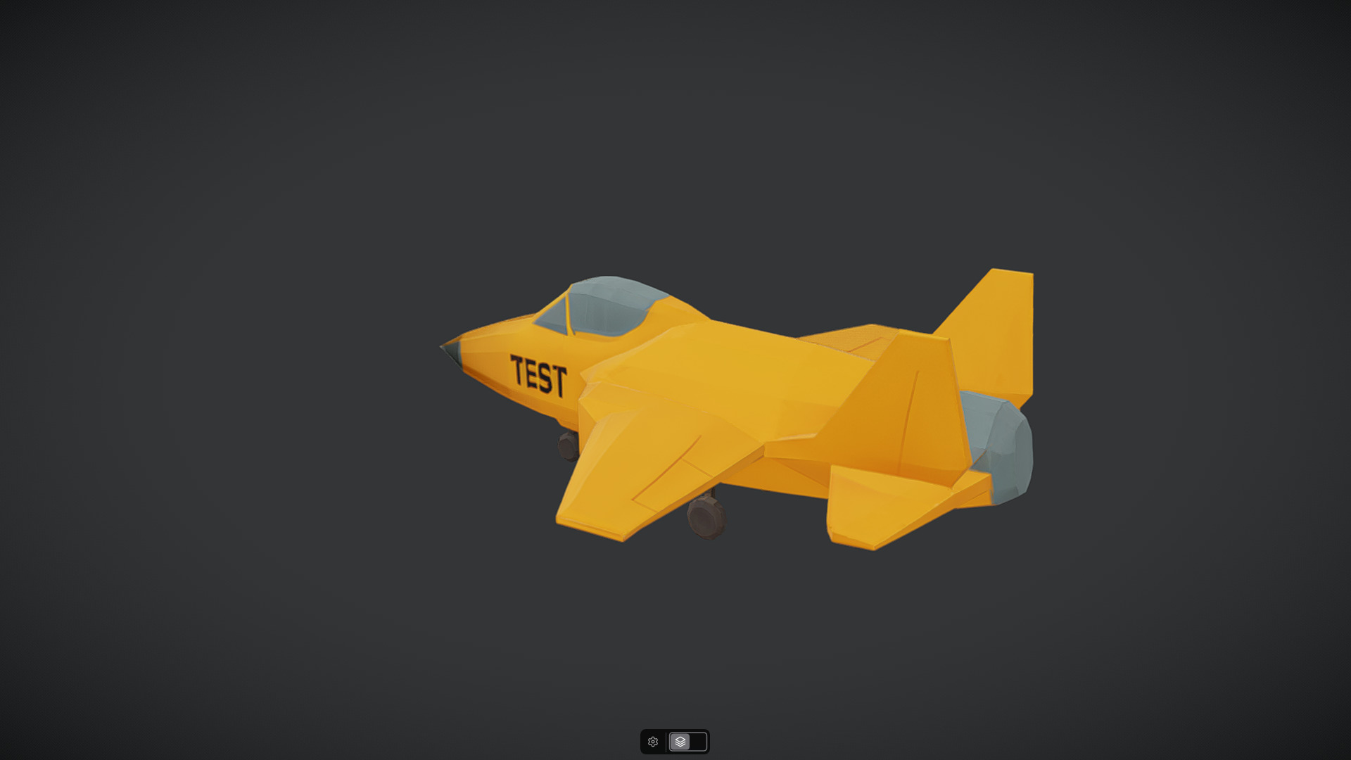 Spacecraft Jet aircraft plane 3dmodel 10 3D model_32