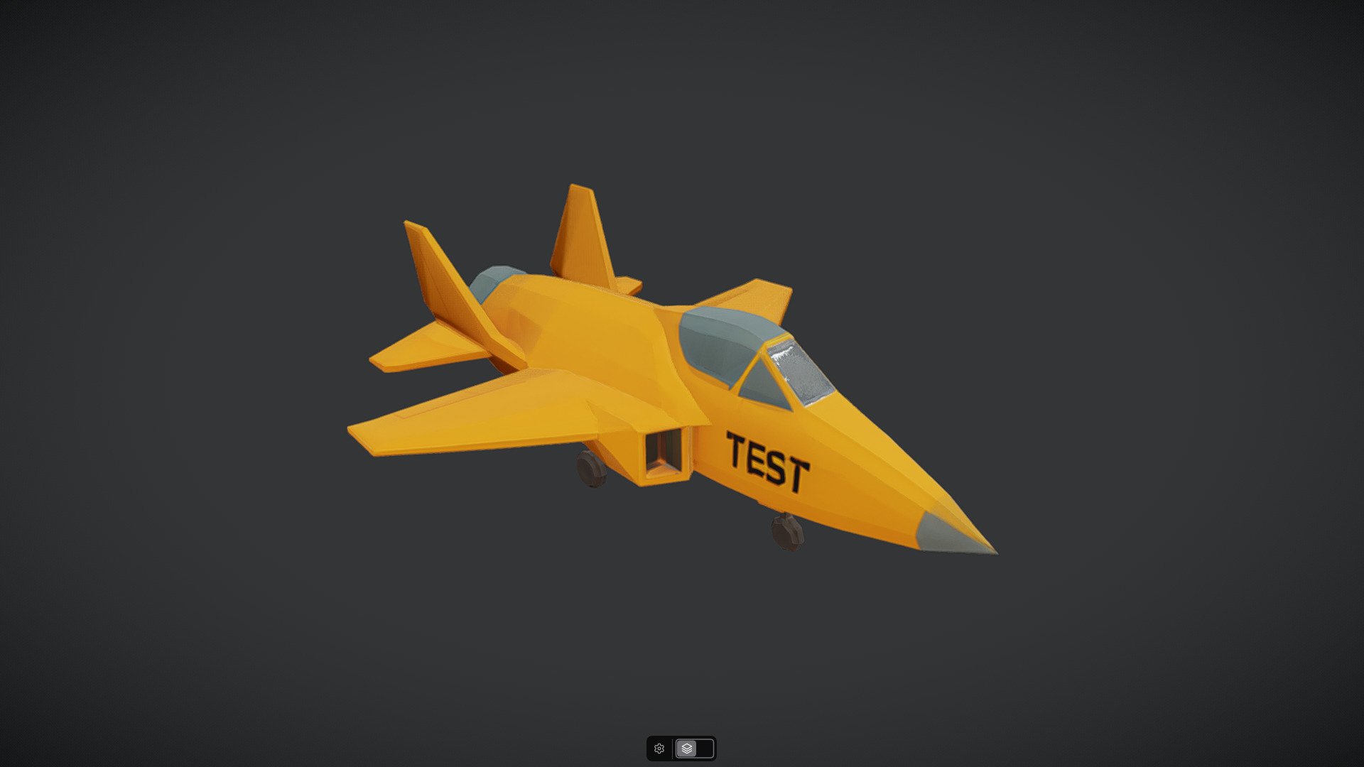 Spacecraft Jet aircraft plane 3dmodel 10 3D model_23
