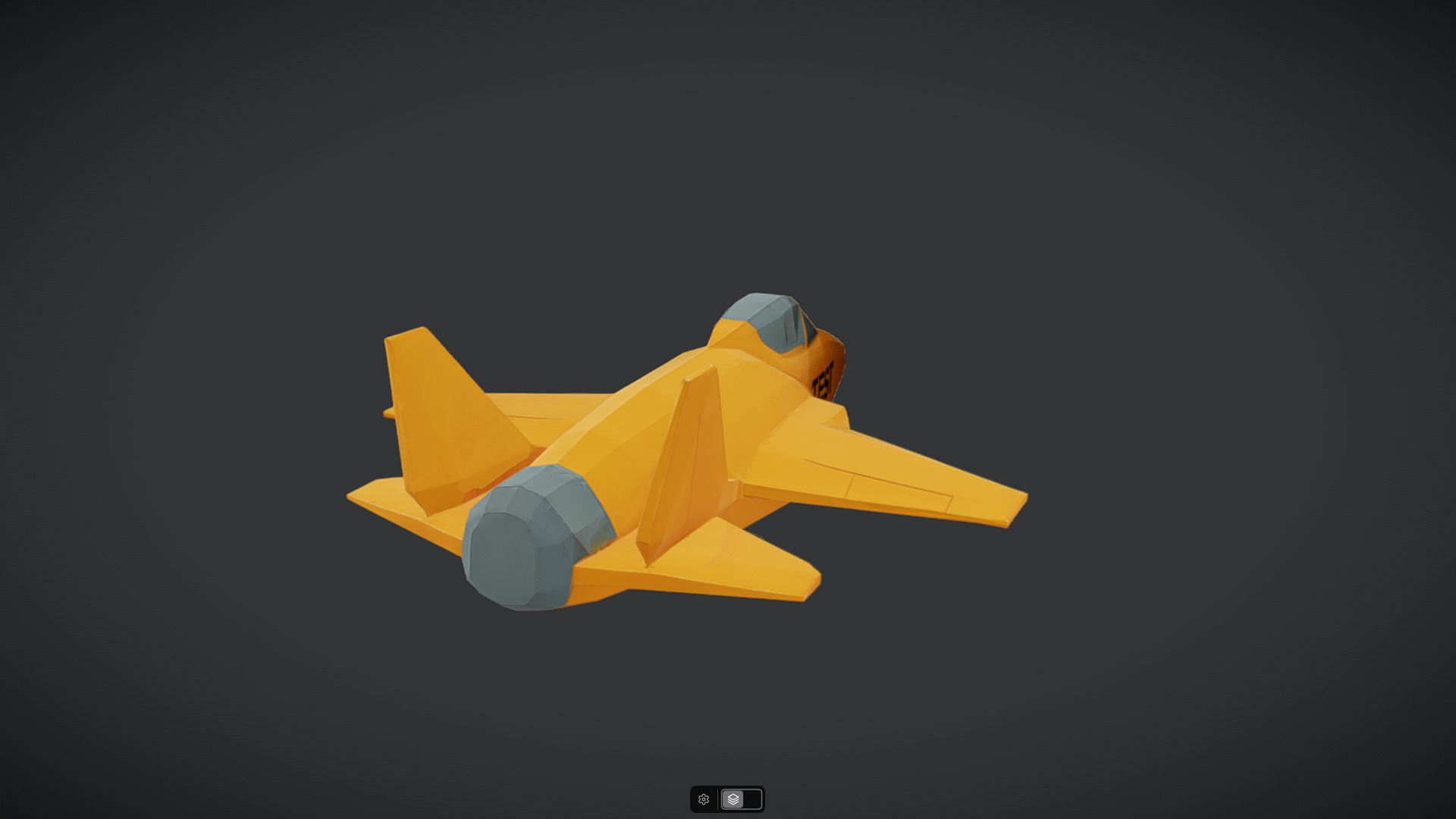 Spacecraft Jet aircraft plane 3dmodel 10 3D model_9