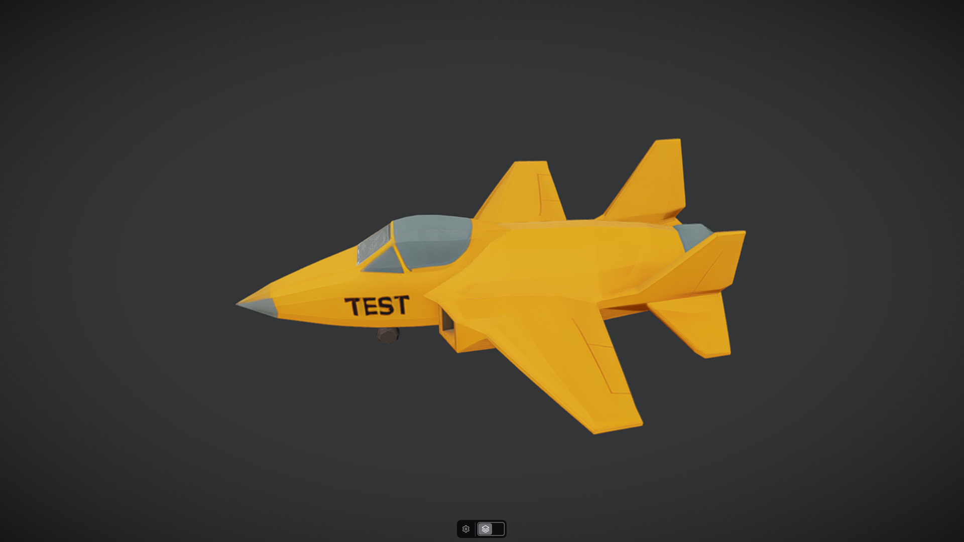 Spacecraft Jet aircraft plane 3dmodel 10 3D model_22