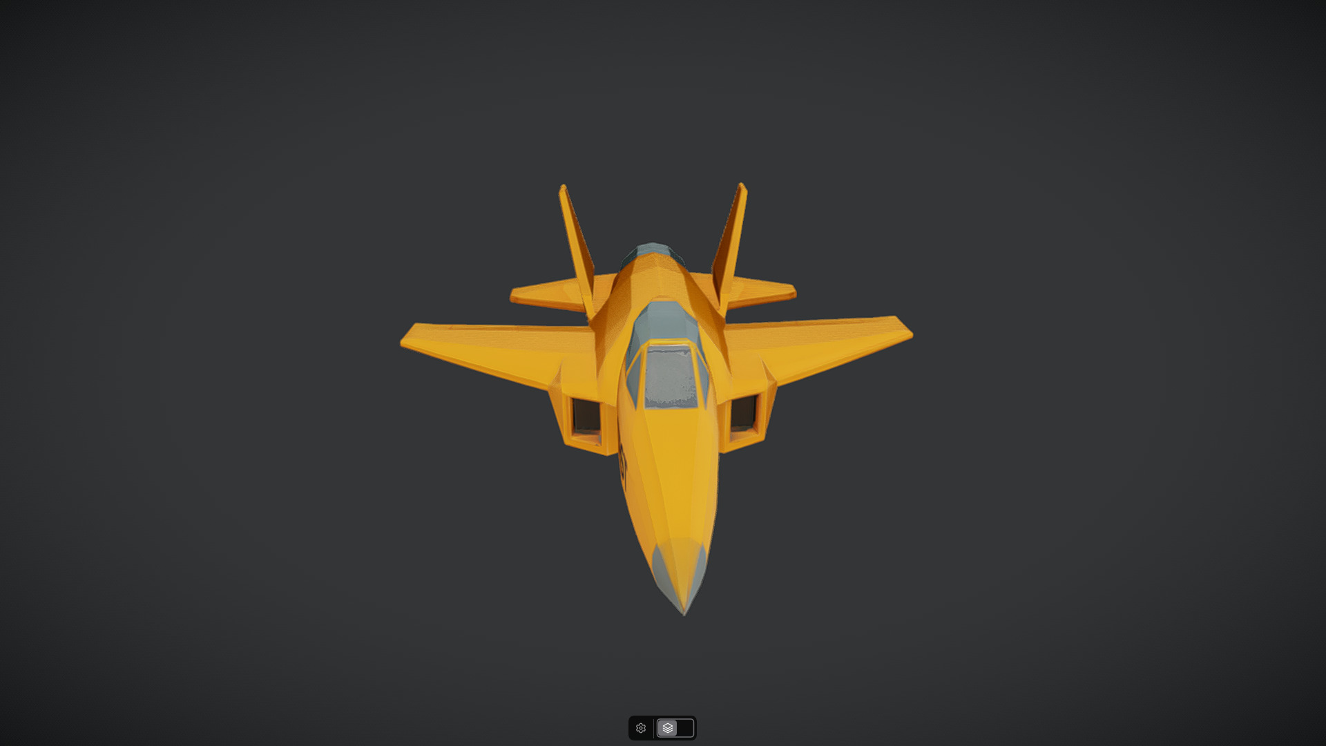 Spacecraft Jet aircraft plane 3dmodel 10 3D model_34
