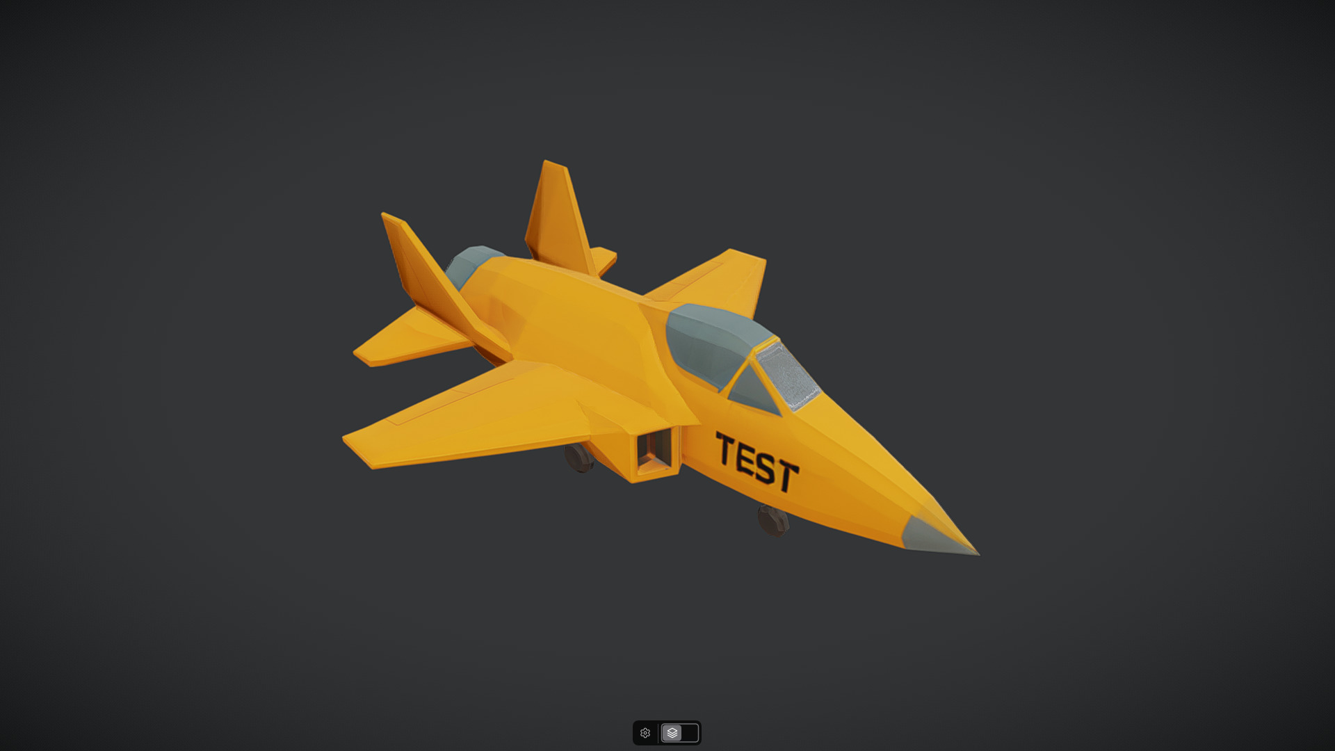Spacecraft Jet aircraft plane 3dmodel 10 3D model_26
