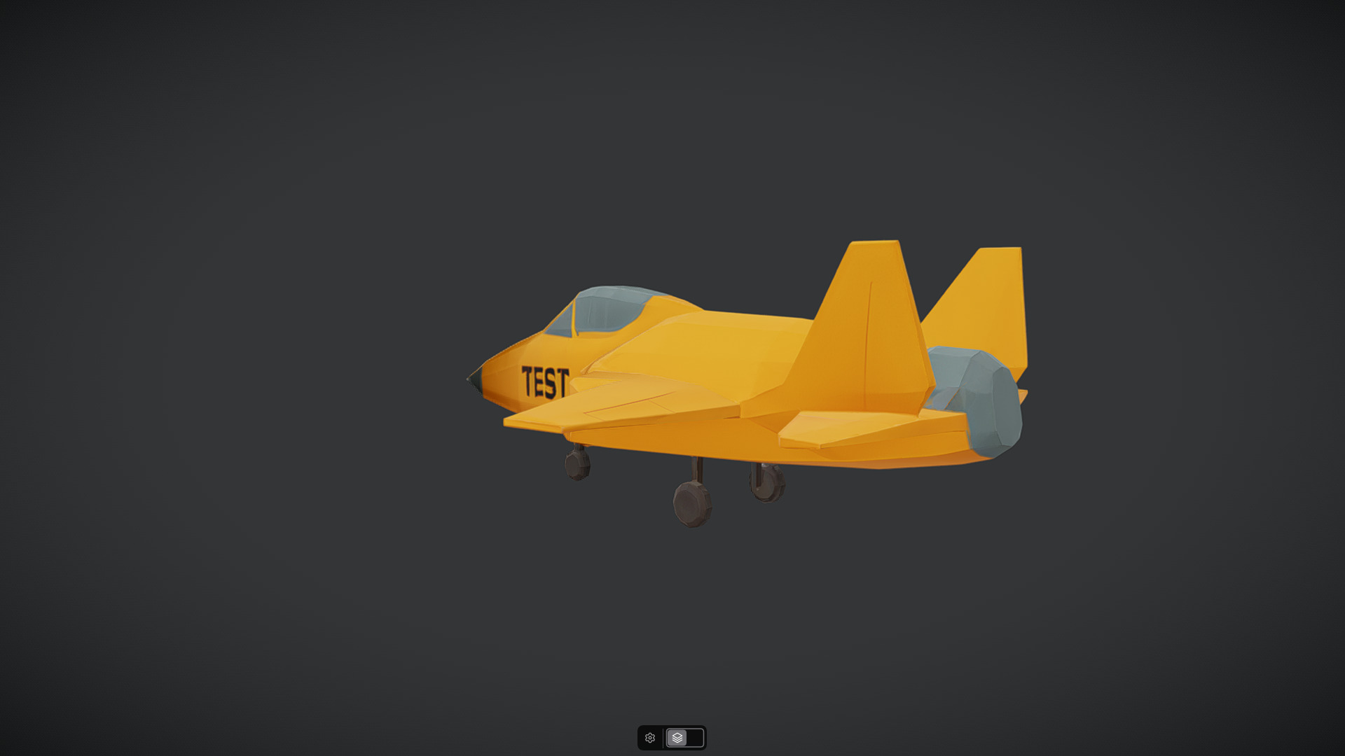 Spacecraft Jet aircraft plane 3dmodel 10 3D model_37