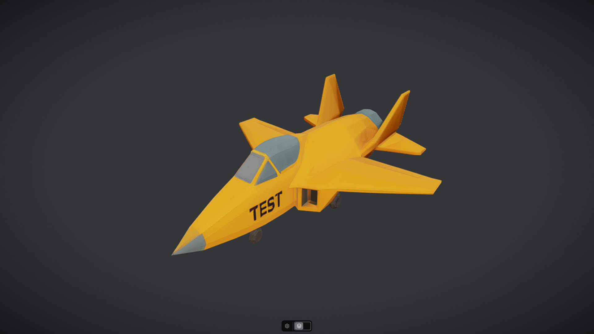 Spacecraft Jet aircraft plane 3dmodel 10 3D model_5