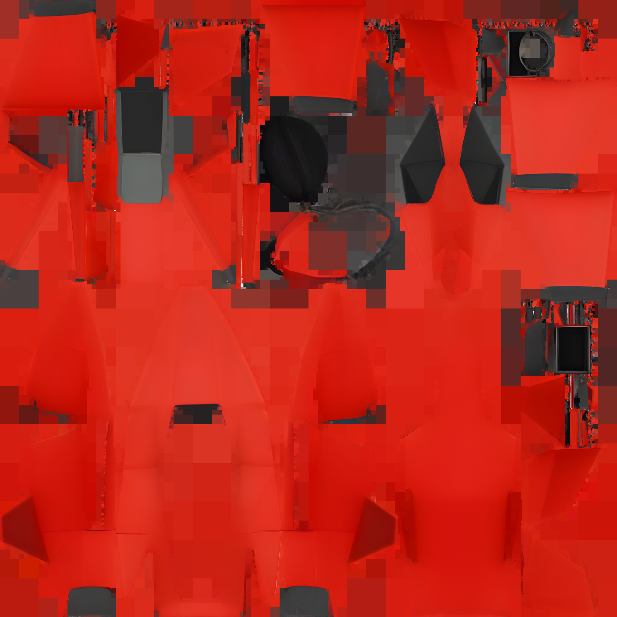 Spacecraft Jet aircraft plane 3dmodel 2 3D model_27