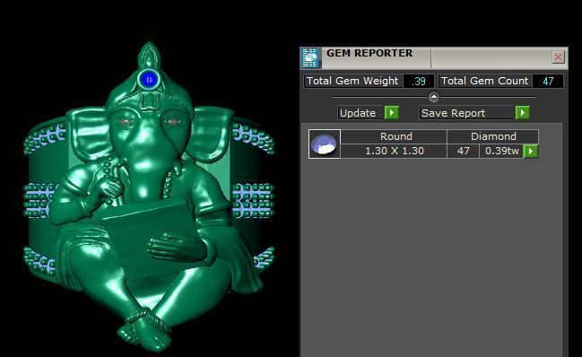 ganesh ring 3D print model_10